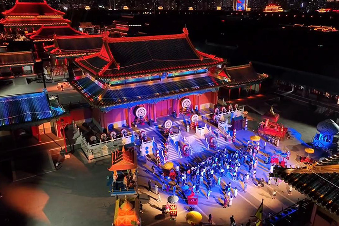 景區(qū)古建筑燈光亮化