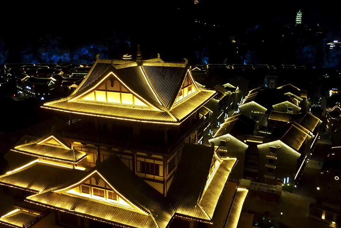 景區(qū)古建筑外墻亮化