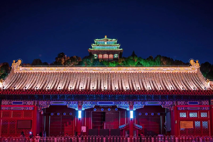 景區(qū)古建筑燈光亮化工程