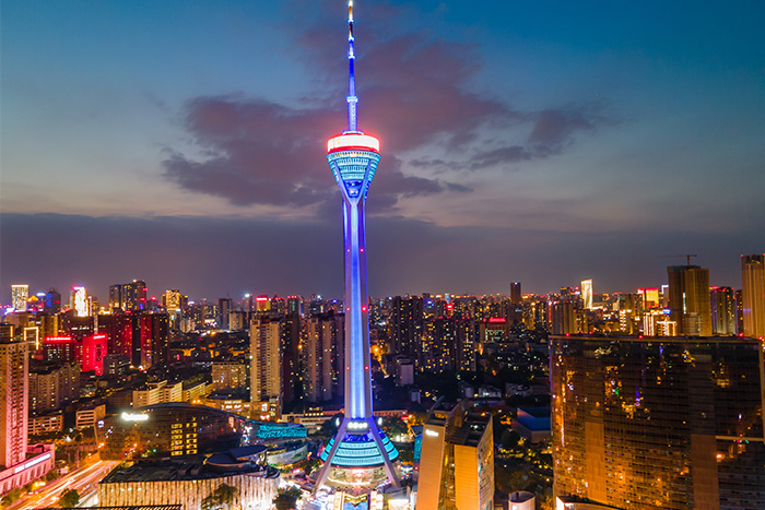 電視塔地標亮化設計