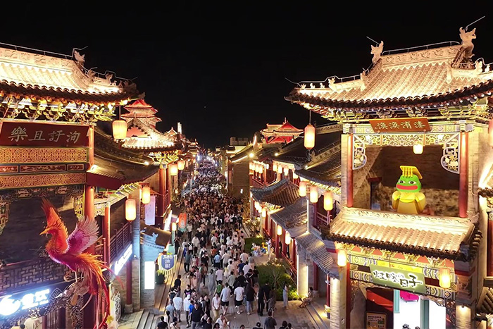 古建筑夜游燈光亮化