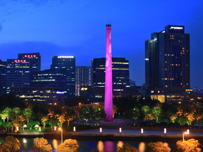 煙囪亮化-設(shè)計(jì)過(guò)程要結(jié)合周圍環(huán)境