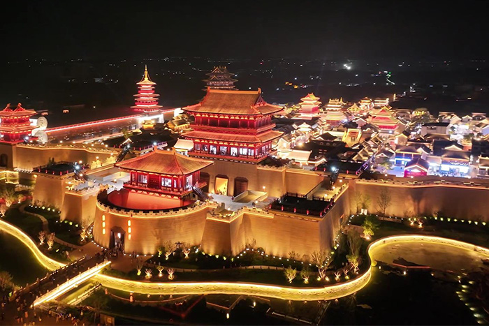 古建筑夜游燈光亮化工程