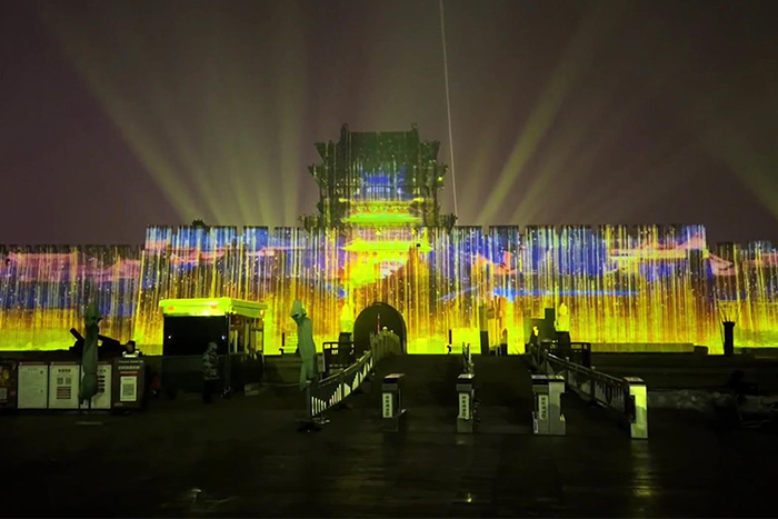 古城墻3D全息投影