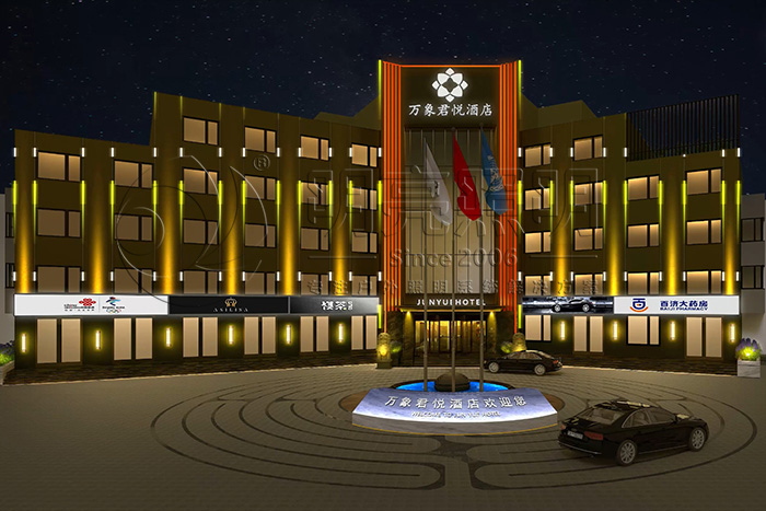 酒店亮化設計-為酒店創(chuàng)造經濟收益
