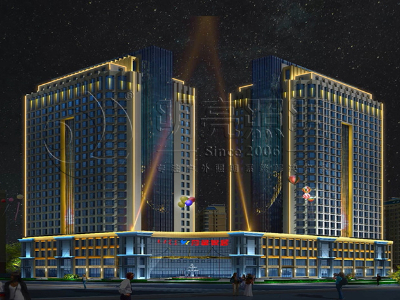 酒店外墻亮化-成為酒店燈光建設(shè)要素