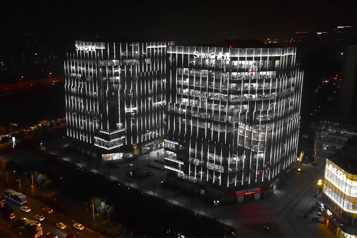 寫字樓外墻亮化竟然有這樣的提升企業(yè)品牌效益？