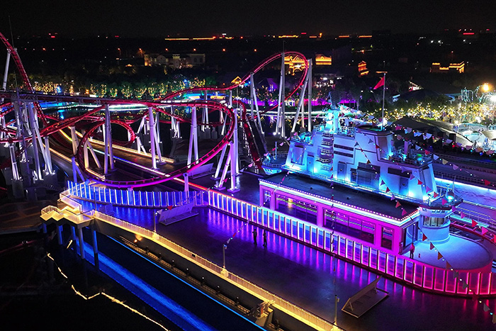 想讓游樂園成打卡地？亮化打造童話感夜景，游客主動分享自帶流量