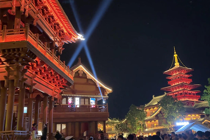 景區(qū)古建筑亮化