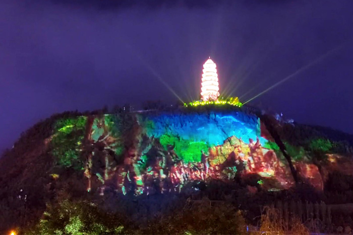 山體燈光亮化